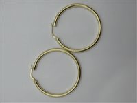 Orecchini Domar Donna Cerchi argento 925 lisci in Argento ORAR-449-280